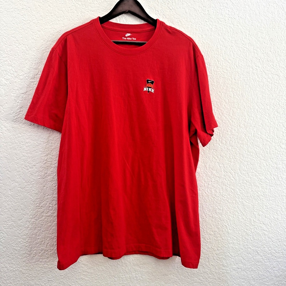Nike Sportswear BB Frenzy Skeleton Basketball Graphic T-Shirt Red Men's 2XL